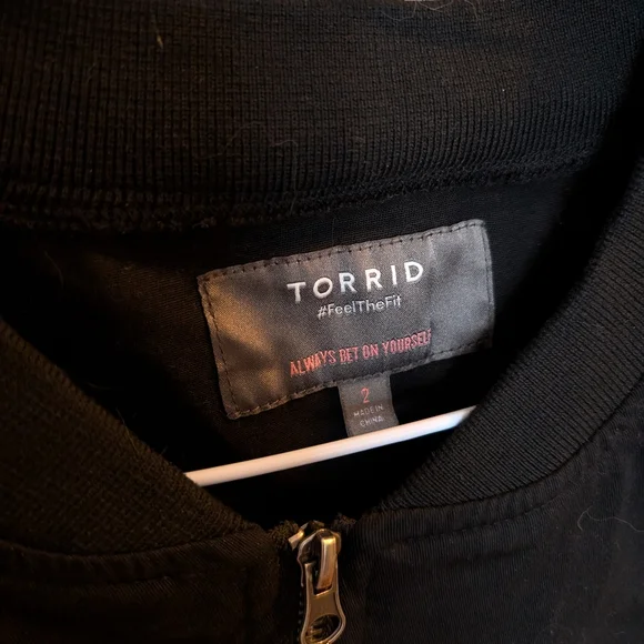 Torrid Embroidered Bomber - Picture 2 of 3
